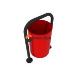 basurero metalico