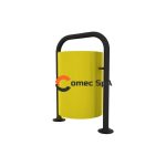 basurero metalico