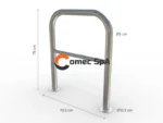 bicicletero metalico