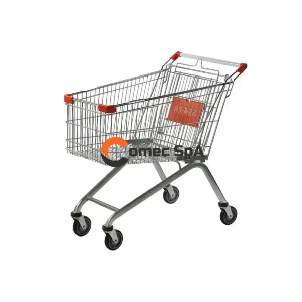 Carro de Supermercado 125 Litros: Espacioso, Duradero y Práctico
