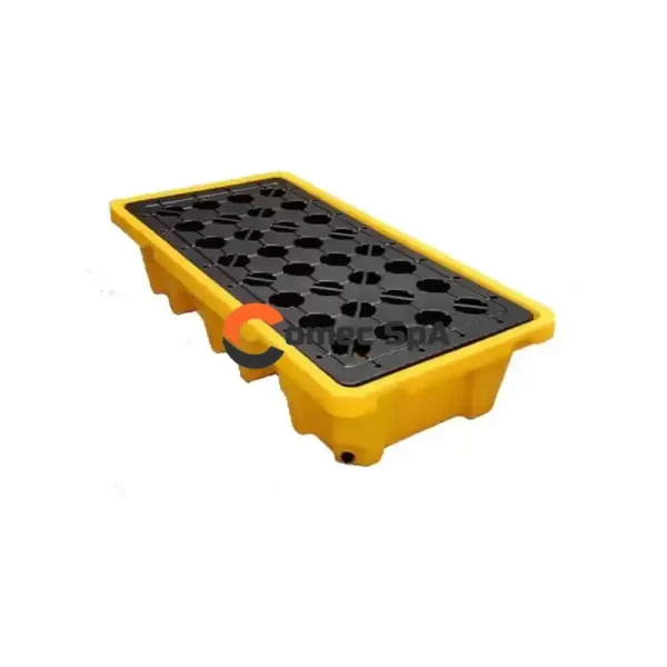 Pallet Antiderrame para 2 Tambores: Protección Confiable para tu Espacio de Trabajo