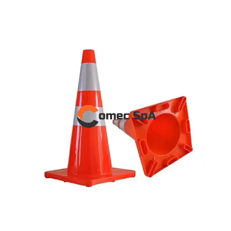 Cono Trafico y Seguridad 70 Cm 2 Cintas Cono Trafico y Seguridad 70 Cm 2 Cintas