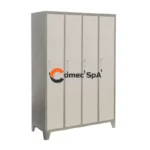 LOCKER CASILLEROS METALICOS 4 PUERTAS