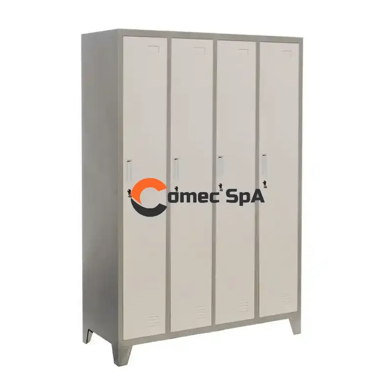 LOCKER CASILLEROS METALICOS 4 PUERTAS LOCKER CASILLEROS METALICOS 4 PUERTAS
