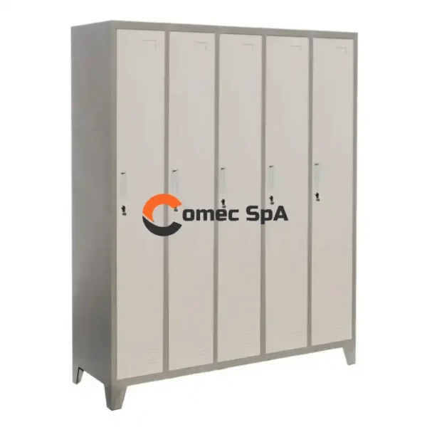 LOCKER CASILLEROS METALICOS 5 PUERTAS