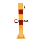 Protector para Estacionamiento con llave y pernos de anclaje