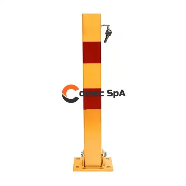 Protector para Estacionamiento con llave y pernos de anclaje