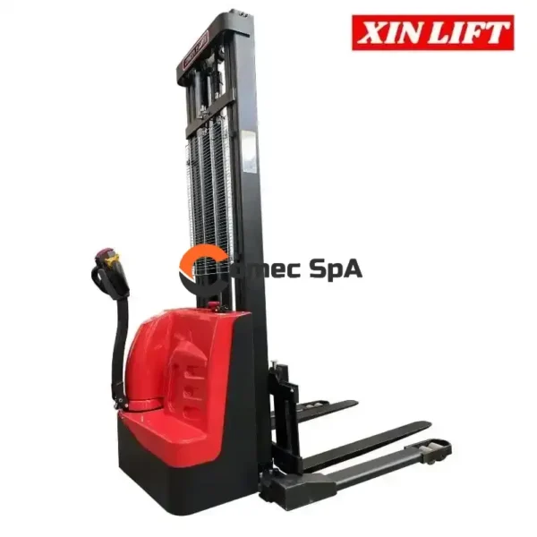 Apilador Full Eléctrico Hombre Caminando 2000 kg / 3.5 metros – Potencia y Precisión en Elevación