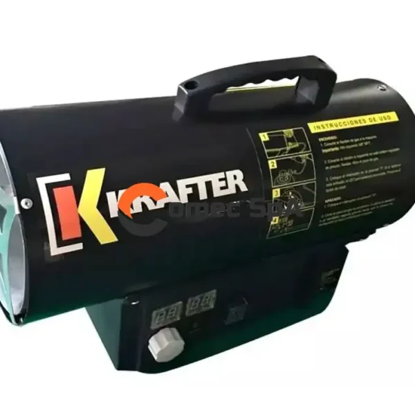 Turbo Calefactor Gas 15kw Krafter