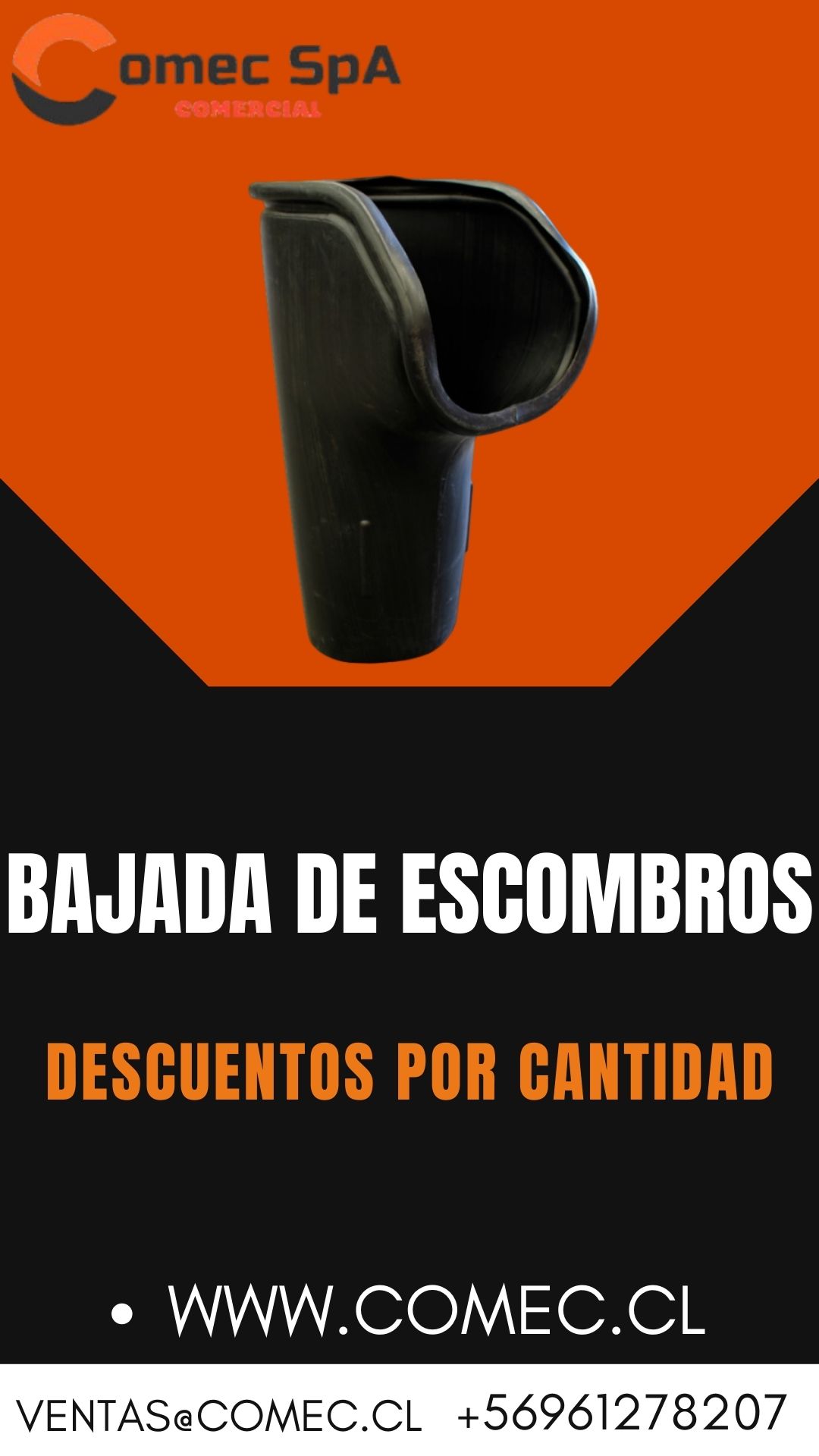 bajada de escombros