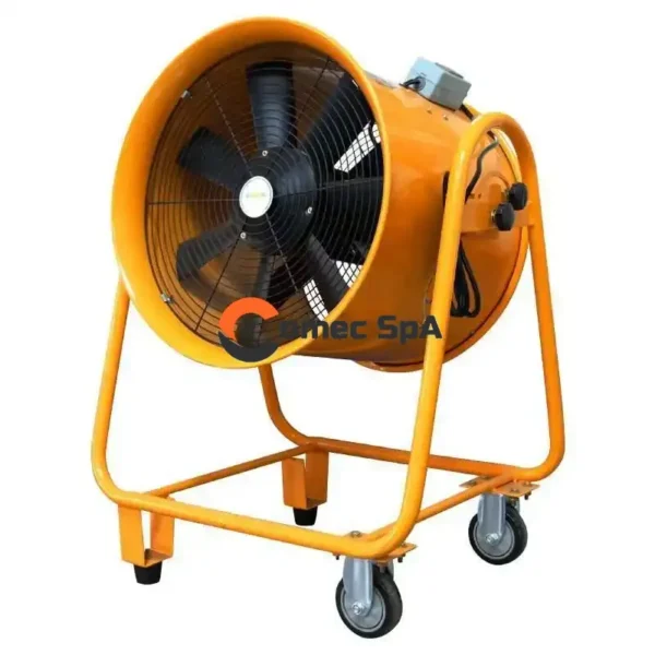 Extractor Aire Industrial Portatil 45cm con ruedas