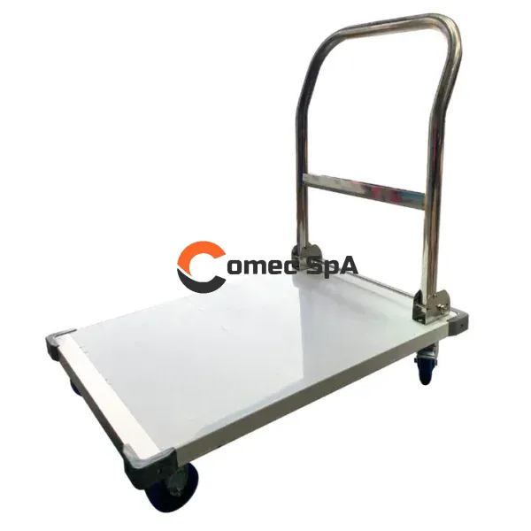Carro de Carga Plegable en Acero Inoxidable