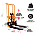 Apilador Hidráulico Manual 400 kg - Imagen 2