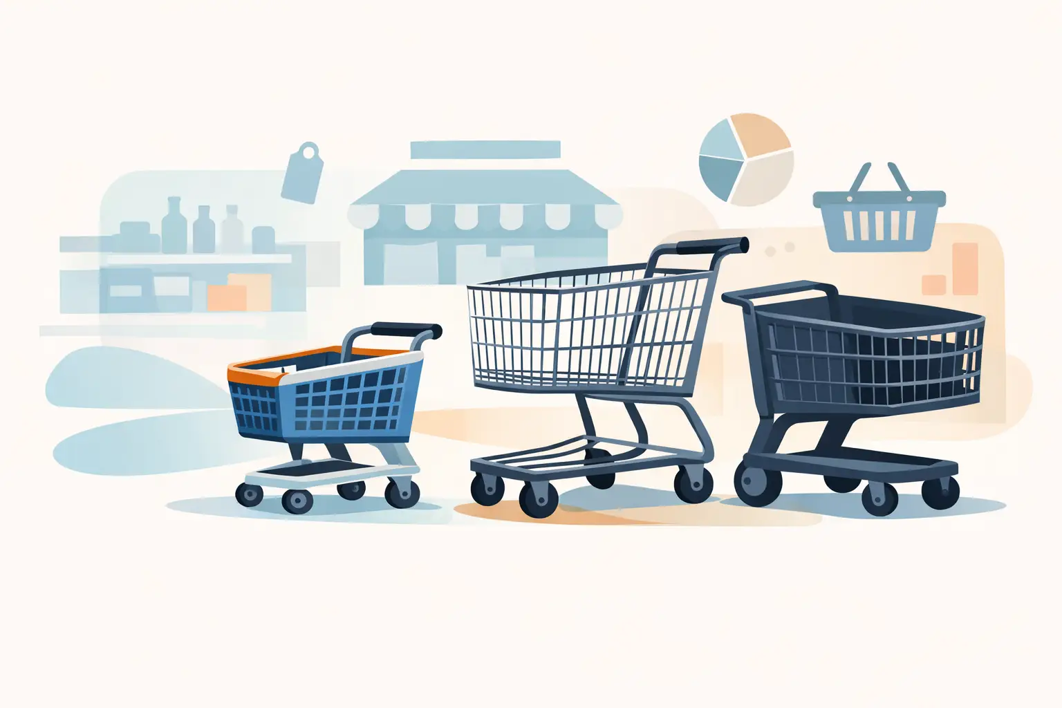Carro de supermercado: cuál conviene comprar