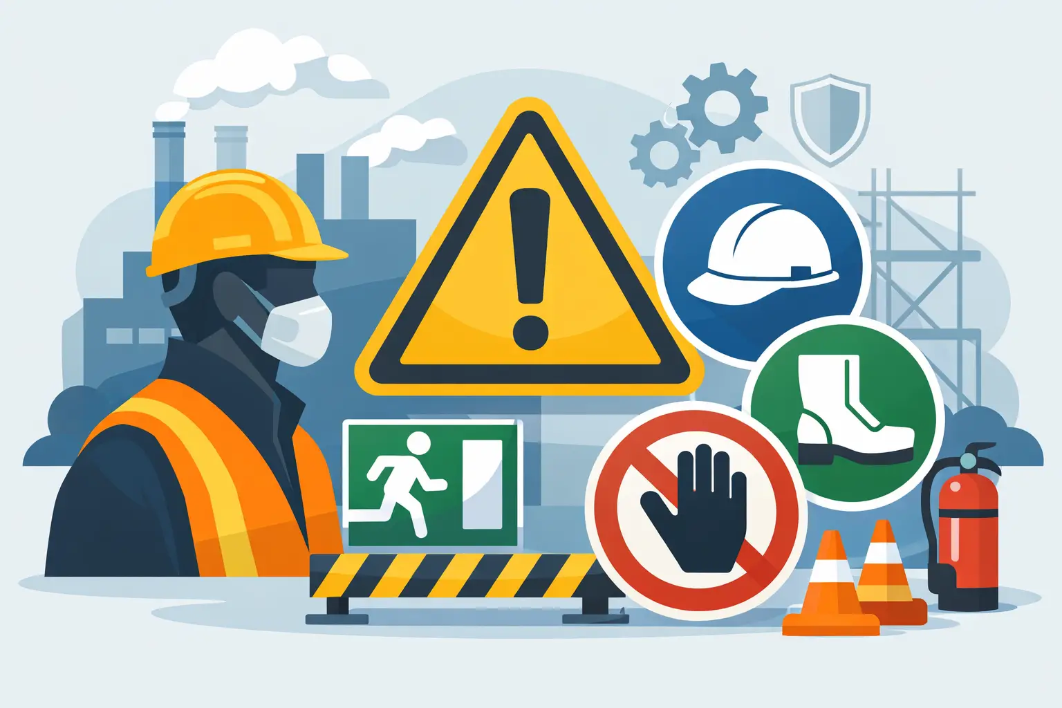 Señalética de seguridad industrial útil y clara
