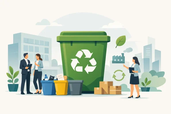 Tacho para reciclaje empresas: cómo elegirlo