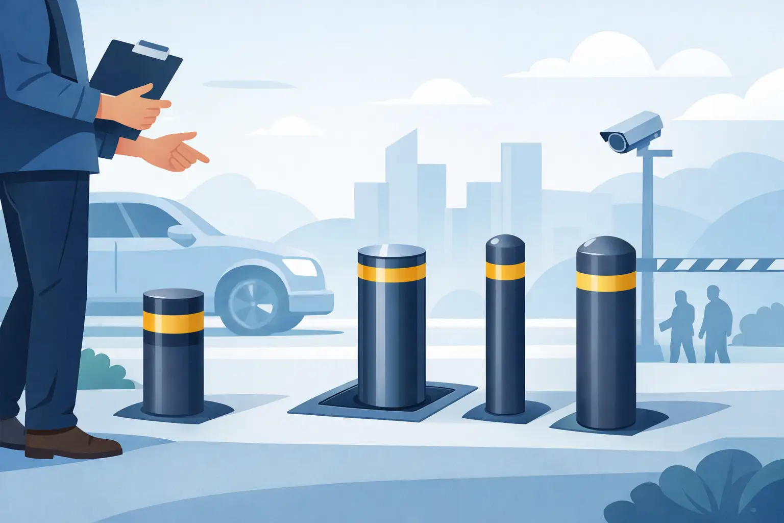 Bolardos seguridad: cómo elegir bien