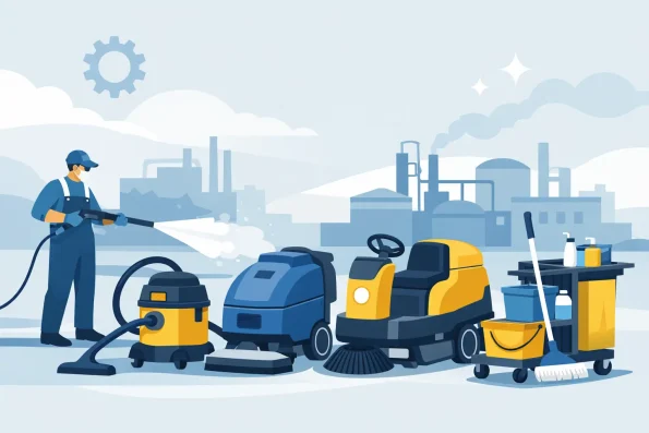 Limpieza industrial: qué equipo conviene