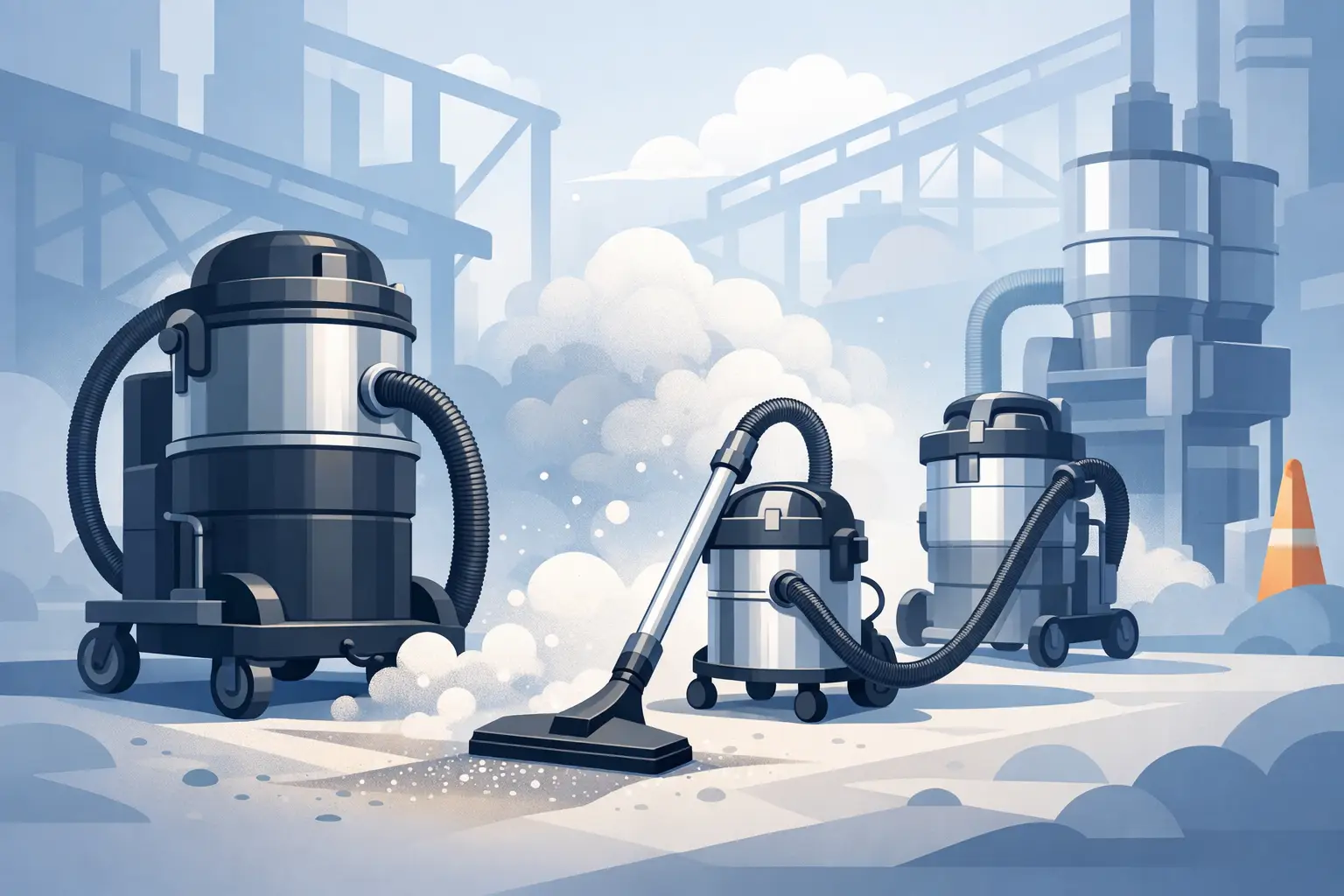 Mejores aspiradoras para polvo fino industrial