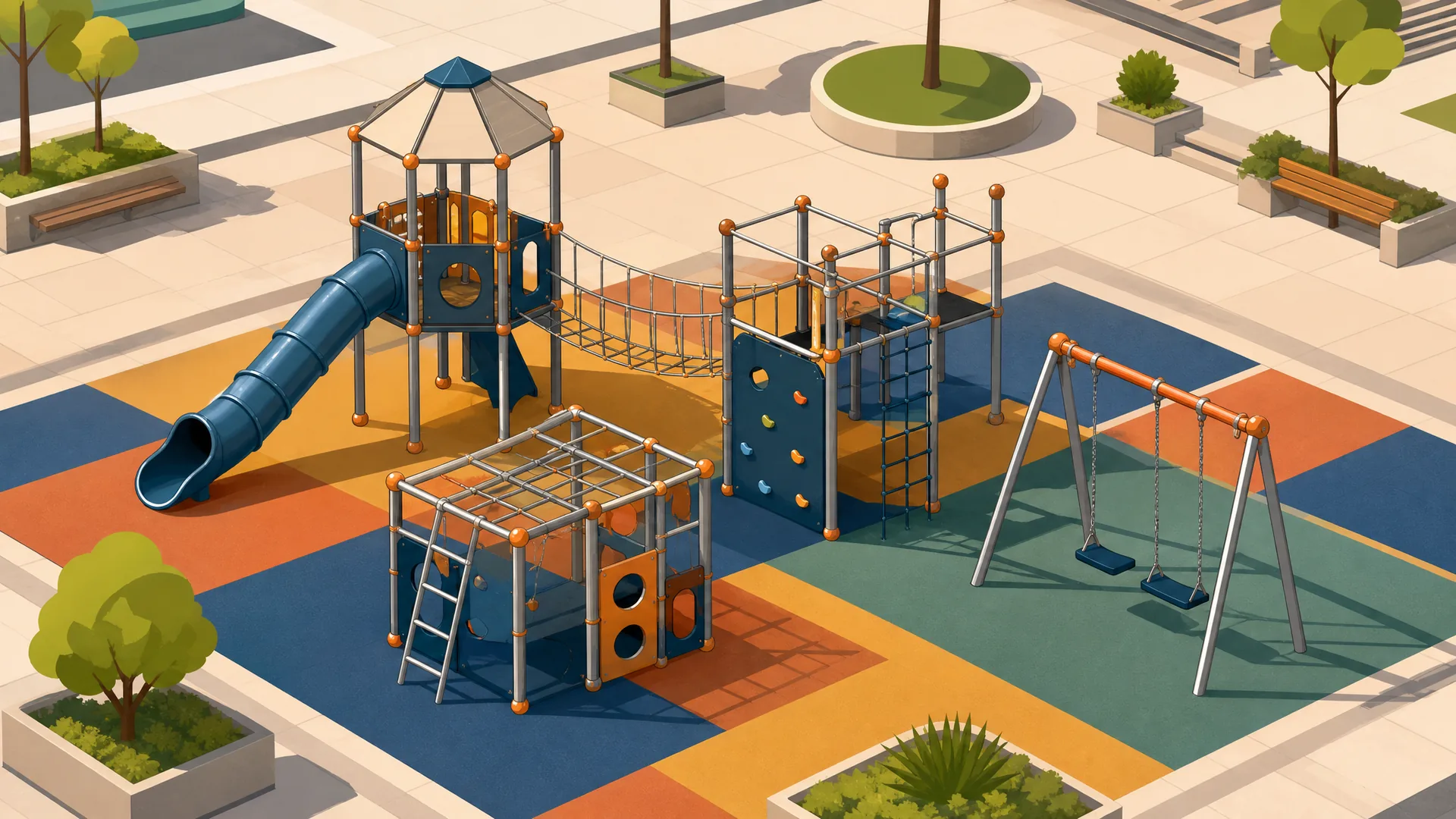 Juegos Infantiles para Plazas: Precios 2026
